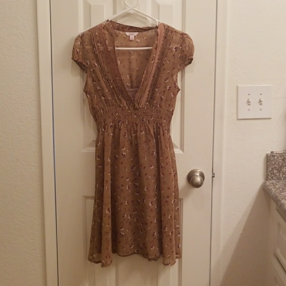 Candie' s floral print dress. Medium.